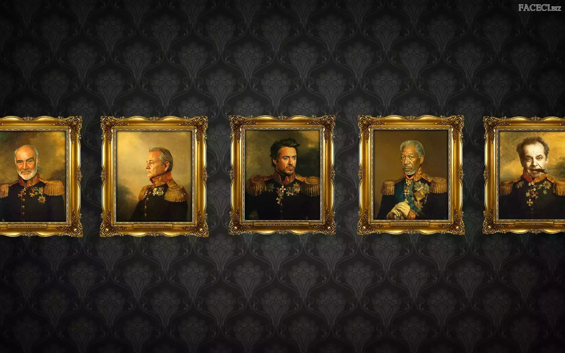 Jack Nicholson, Sean Connery, Portrety, Robert Downey Jr, Morgan Freeman, Aktorzy, Bill Murray